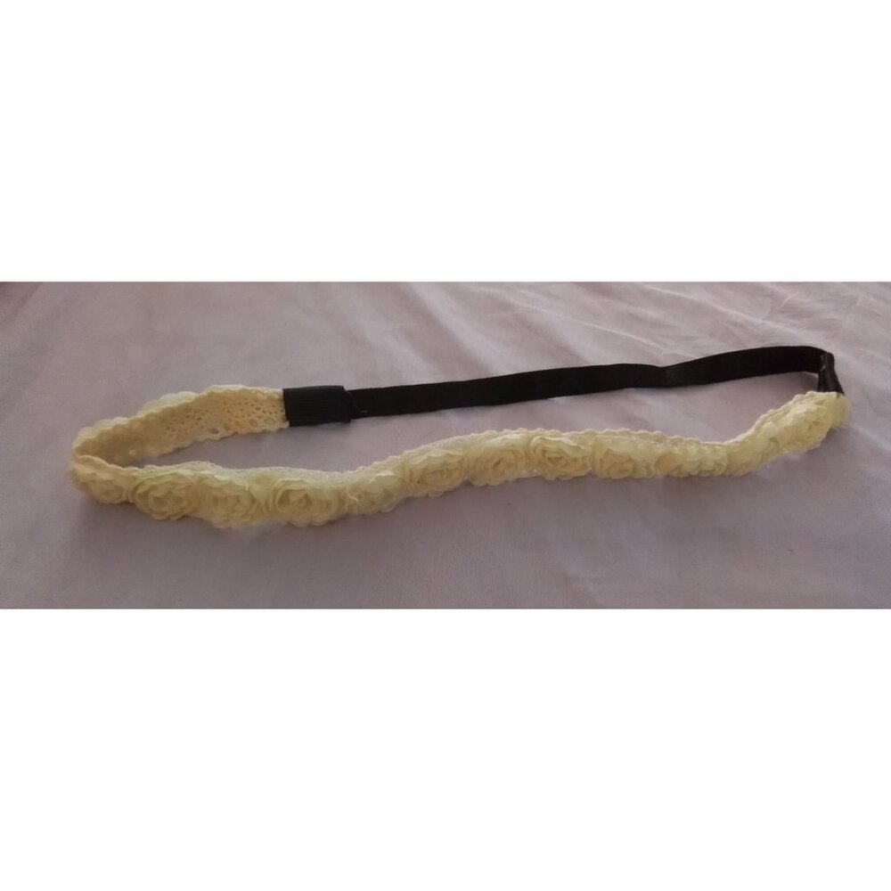 Vintage Floral Elastic Headband For Women & Girls